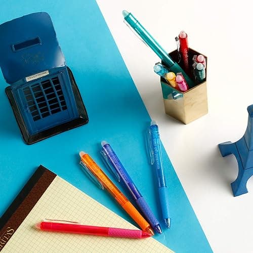 Vanstek 26 Colors Erasable Gel Pens, Retractable Erasable Pens Clicker, Fine Point(0.7), Make Mistakes Disappear, Premium Comfort Grip for Drawing Writing Planner and School Supplies thumbnail 2