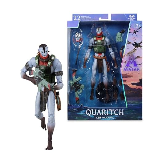 McFarlane Toys- Avatar: Fire and Ash Quaritch (Ash Warrior) 7in Action Figure McFarlane Collector Edition thumbnail 11