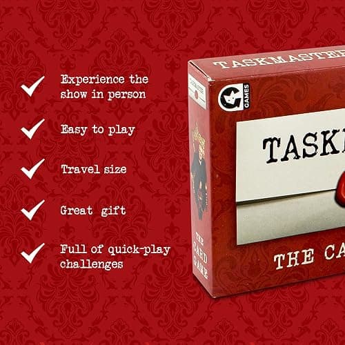 Ginger Fox Taskmaster Card Game | Compete in Silly Tasks From The Show | Great Family Fun Gameplay thumbnail 7