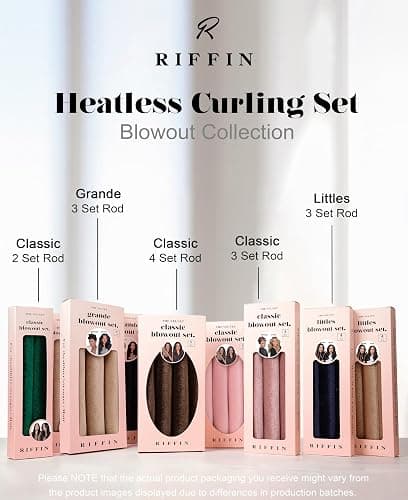 Classic Heatless Curls Overnight Rods - Upgraded Directional Grip Velvet Heatless Hair Curler to Sleep in No Heat Heatless Curling Flexi Rods Foam Hair Rollers for Blowout Look Medium & Long Hair thumbnail 9