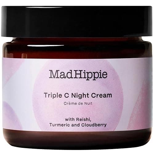 Mad Hippie Triple C Night Cream – Face Moisturizer, Skin-Brightening, Anti-Aging Skin Care with 3 Forms of Vitamin C, 2.1 Oz - Image 1