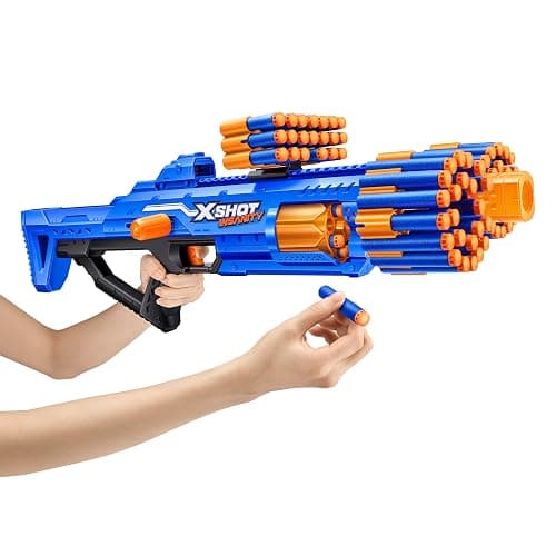 XSHOT Insanity Bezerko by ZURU - 48 Dart Outdoor Toy with Air Pocket Technology and Storage for Boys, Girls, Teens and Adults thumbnail 4