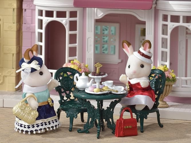 Calico Critters Town Series Tea and Treats Set, Fashion Dollhouse Furniture and Accessories thumbnail 2