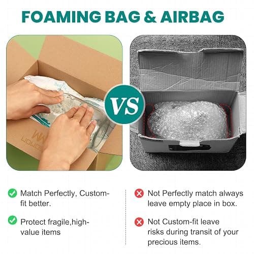 WOWOSS 16 Pack 16"x14" Expanding Packing Foam, Expanding Foam for PC/Electronic Components/Equipment/Fragile Items, Rapid Expansion, Stable & Secure, Easy to Use - Essential for Moving thumbnail 5
