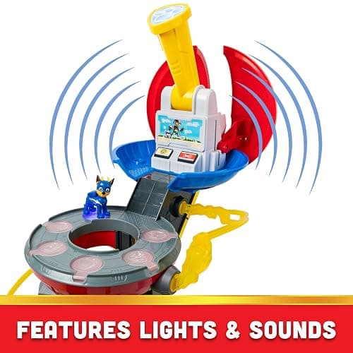 Paw Patrol, Mighty Lookout Tower with 4 Exclusive Bonus Action Figures, Toy Car, Lights and Sounds (Amazon Exclusive), Kids Toys for Ages 3 and up thumbnail 5
