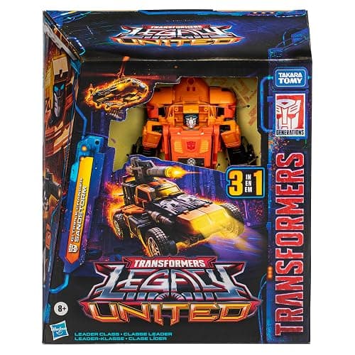 Transformers Legacy United Leader Class G1 Triple Changer Sandstorm, 7.5-inch Converting Action Figure, 8+ Years thumbnail 3