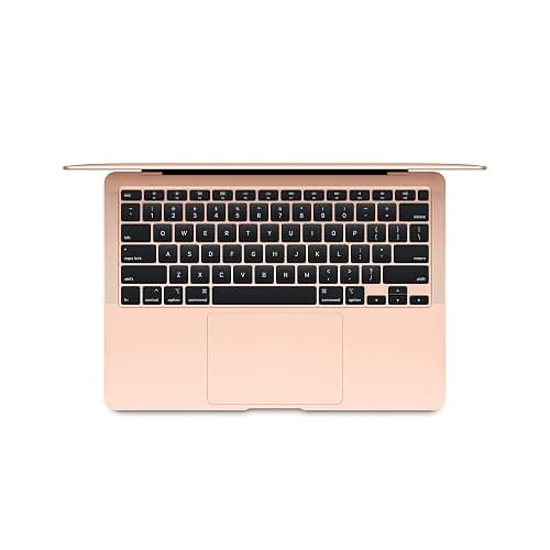 Apple Early 2020 MacBook Air with 1.1GHz Intel Core i3, 13-inch, 8GB RAM, 256GB SSD Storage, Gold (Renewed) thumbnail 2