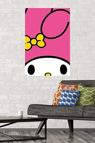 Hello Kitty and Friends: 21 Over The Top - My Melody Wall Poster, 34L" x 22.4W", Unframed Version thumbnail 2