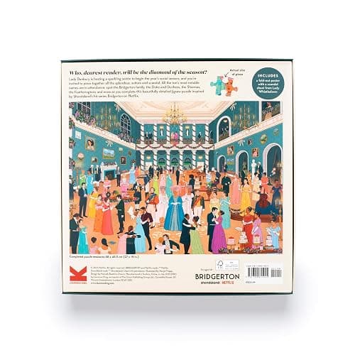 The World of Bridgerton 1000 Piece Puzzle thumbnail 11