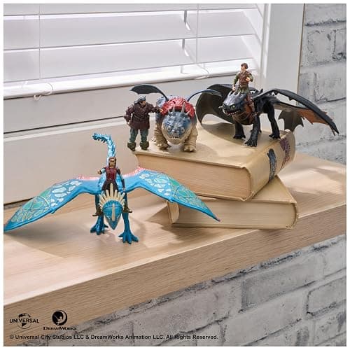 DreamWorks Dragons, How to Train Your Dragon, Gronckle & Fishlegs, Viking Duo Action Figures, Kids Toys for Boys Ages 4 and up thumbnail 2