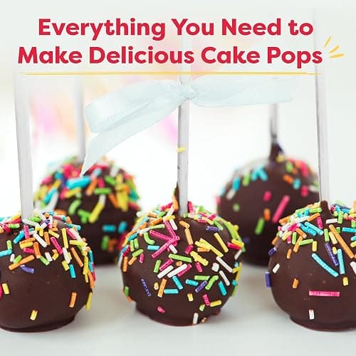 Baketivity DIY Cake Pop Baking Kit for Kids - Premeasured Ingredients, Decorating Supplies thumbnail 5