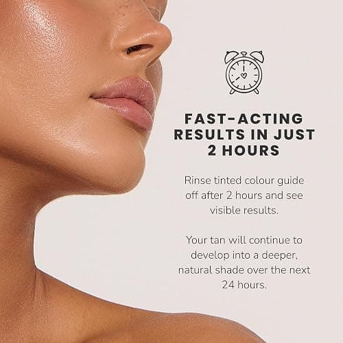 Loving Tan NEW 2 Hr Express Face Tanning Serum, Dark - Hydrating, Natural-Looking Glow Sunless Self Tanner, Dermatologist Tested, Lightweight, Naturally Derived DHA, Vegan & Cruelty-Free - 1 fl oz thumbnail 8