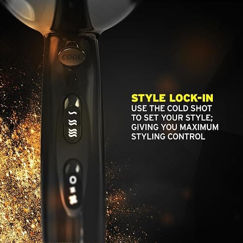 WAHL PowerPik 2 Hairdryer, für Frauen, Pik-Aufsatz, Afro-Haartrockner, afro-karibisches Haar, drei Hitzestufen, Anti-Frizz-Trocknung, schwarz thumbnail 5