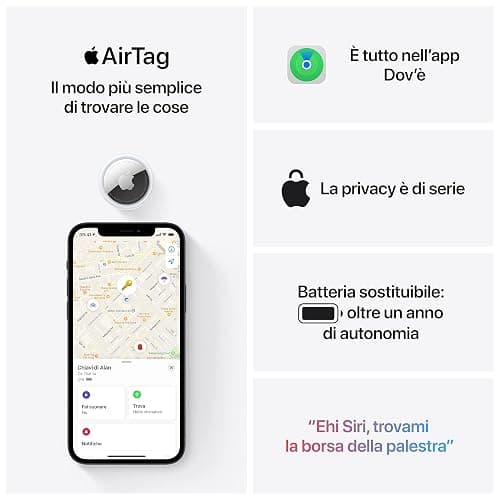 Apple AirTag in confezione da 4 - Confezione da 4 thumbnail 6