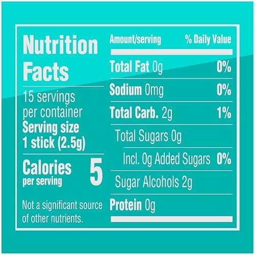 Extra Gum Smooth Mint Sugarfree Gum Bulk, Individually Wrapped, Perfect for Fresh Breath at School, Work, and Travel, 15 Count, Pack of 10 thumbnail 7