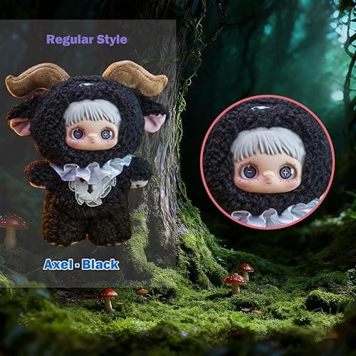 Waicommen Nommi Maymei Dark Forest Series Blind Plush Box, 1PC (1 of 7 Possible Styles), 6 Regular Figure and 1 Hidden Figure, for 15 Years Old and Up Collection, (Pack of 1) thumbnail 9