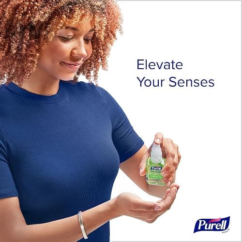 Purell Advanced Hand Sanitizer Gel Infused with Essential Oils, Energizing Mint, 2 fl oz Travel-Size Pump Bottle (Pack of 6) - 3907-04-EC thumbnail 2