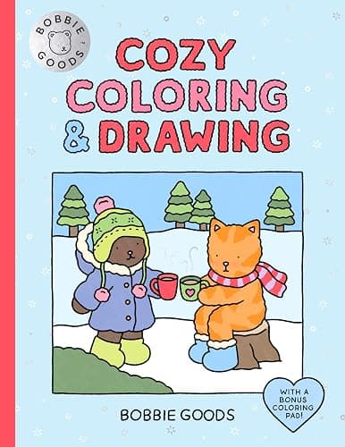 Bobbie Goods Cozy Coloring & Drawing: With a Bonus Coloring Pad (Official Bobbie Goods) - Image 1