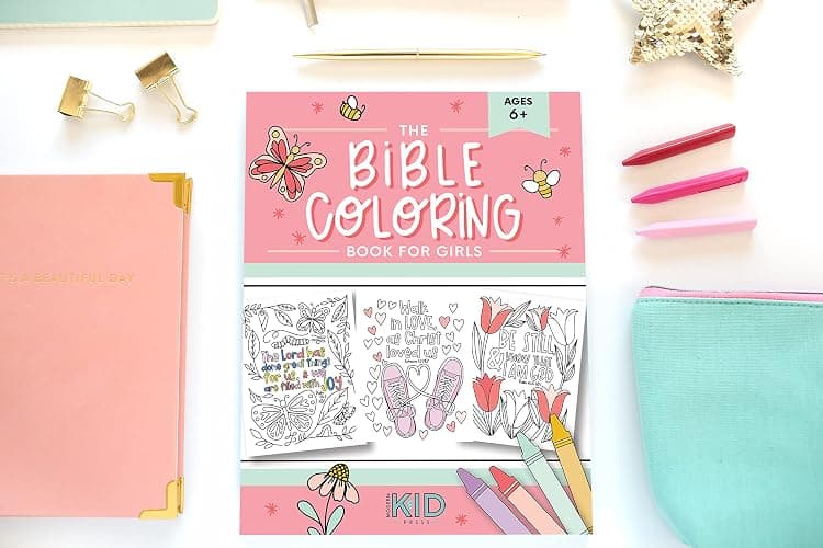 girls Bible coloring book thumbnail 3