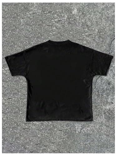 WDIRARA Boy's Jersey Shirt Oversized Number Graphic Tee Short Sleeve Crewneck Tops thumbnail 2