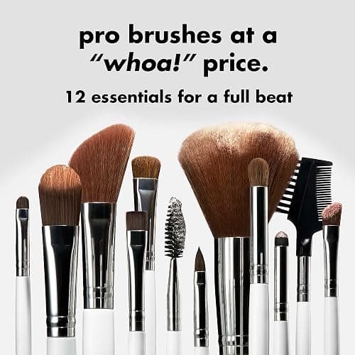 e.l.f. Professional Set of 12 Makeup Brushes, Pro-Worthy Makeup Brushes For A Flawless Full-Face Application, Vegan & Cruelty-Free thumbnail 2