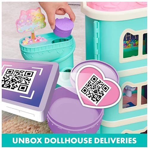 Gabby’s Dollhouse, Purrfect Dollhouse with 15 Pieces including Toy Figures, Furniture, Accessories and Sounds, Kids Toys for Ages 3 and up thumbnail 8
