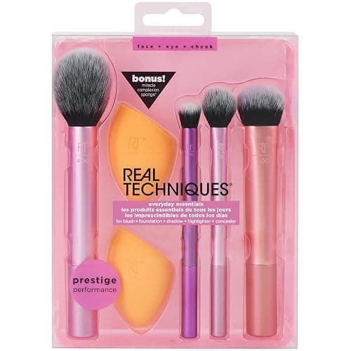 Real Techniques Makeup Brush Set + Real Techniques Eyeshadow Brush Set (Set of 14 Pieces) thumbnail 6