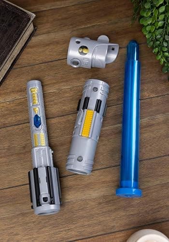 STAR WARS Lightsaber Forge Luke Skywalker Electronic Extendable Blue Lightsaber Toy, Customizable Roleplay Toy, Kids Ages 4 and Up thumbnail 6