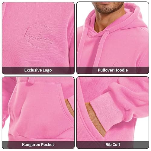Eylhot Men's Tracksuits Sweatsuits for Men Athletic Track Sweat Suits 2 Piece Set Full Zip Sports Jogging Suits Outfits thumbnail 6