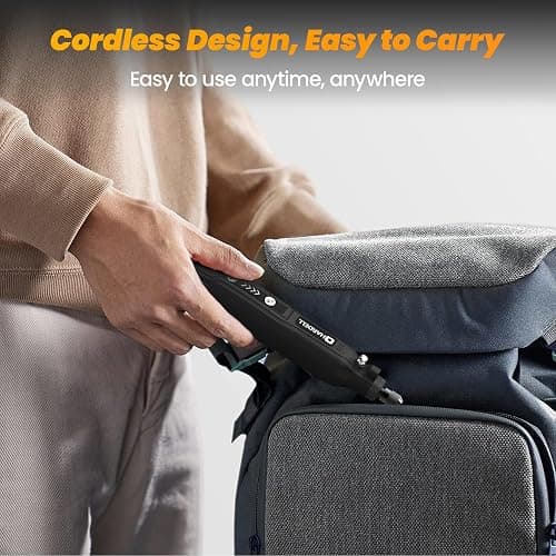 HARDELL Mini Cordless Rotary Tool Kit, 5-Speed for 3D Printer Sanding | Engraving Pen, 69 Accessories, 5000-18000RPM, 2000mAh, LED Light, for Precision Polishing, Drilling, Carving, DIY Crafts thumbnail 6