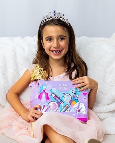 Luna Star Klee Kids Play Makeup Kit. Gentle and Non-Toxic. Kid-Friendly. Made in USA. (Crystal Palace Fairy) thumbnail 4
