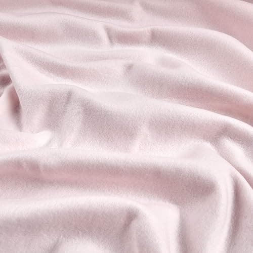 Polar Fleece Solid Light Pink, Fabric by the Yard thumbnail 4