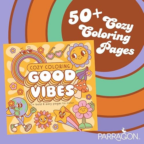 Cozy Coloring Good Vibes: 50+ Bold and Easy Perforated Pages to Color thumbnail 2