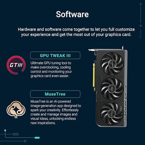 ASUS Prime GeForce RTX 5060 8GB GDDR7 OC Edition SFF Ready Graphics Card (PCIe 5.0, 8GB GDDR7, HDMI/DP 2.1, 2.5 slot, Axial tech fans, Dual BIOS) thumbnail 7