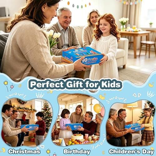ifergoo Air Dry Clay Kit - 90 Colors Magic Foam Modeling Clay for Kids | Soft & Ultra Light, Safe & Non-Toxic, DIY Model Crafts Kids Toys, Christmas & Birthday Gifts for Aged 3–12 Boys Girls thumbnail 7