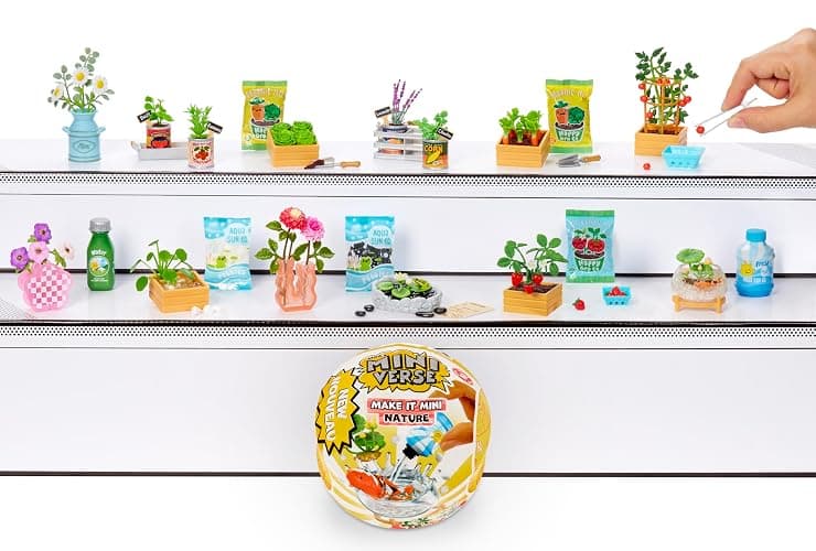MGA's Miniverse - Make It Mini Nature Series 2 (3 Pack) Collectibles, Blind Pack, DIY, Crafts, Resin Play, Replica Plants, Animals, Small Flowers, Botanicals, NOT Edible, Collectors thumbnail 7