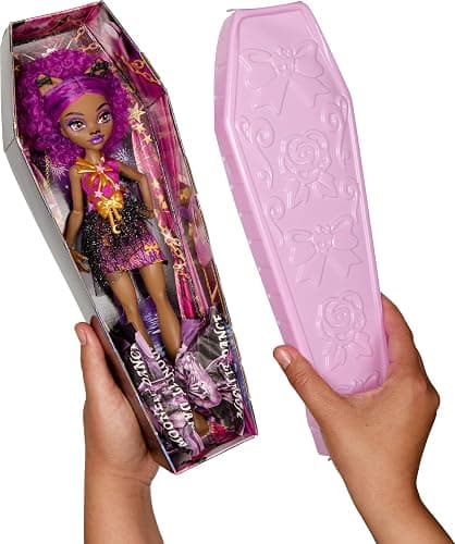 Monster High Buried Secrets Dolls and Accessories, Cozy Creepover Theme with Mystery Doll and 5 Unboxing Surprises (Characters May Vary) thumbnail 4