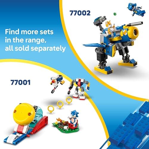 LEGO Sonic The Hedgehog Super Shadow vs. Biolizard, Gamer Gift for Boys and Girls, Fun Collectible Playset for Kids and Video Game Character Fans Who Love Action Toys 77003 thumbnail 7