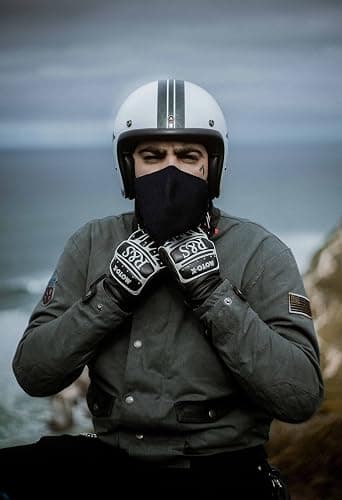 LONGKING Sturmhauben,Skimaske,Balaclava für Damen und Herren–UV-Schutz,Winddicht Warm,Motorradfahren,Snowboarden für Radfahren Outdoor Sports - Einheitsgröße - Schwarz thumbnail 7