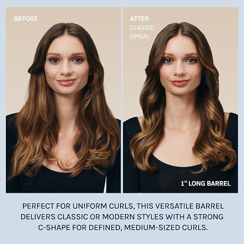 Bio Ionic Long Barrel Styler,Curling Iron with Moisture Heat Technology & NanoIonic MX, Verstatile Curling Wand thumbnail 5