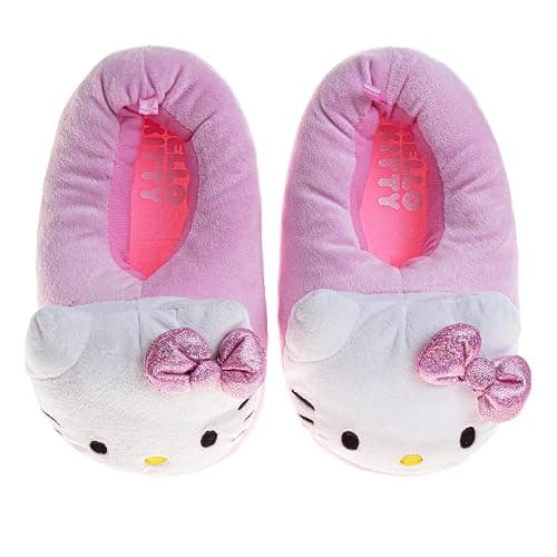 Josmo Hello Kitty Sanrio Wome Strawberry Shortcake Harry Potter House Slippers Cozy Warm Indoor Slippers for Adult Size 5-10 US Womens thumbnail 3