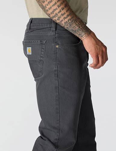 Carhartt Mens Relaxed Straight Rugged Flex Dyed Jean thumbnail 5