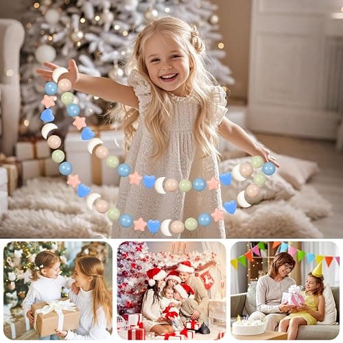 Star, Heart, Moon Ball Pit Balls, 200pcs thumbnail 3