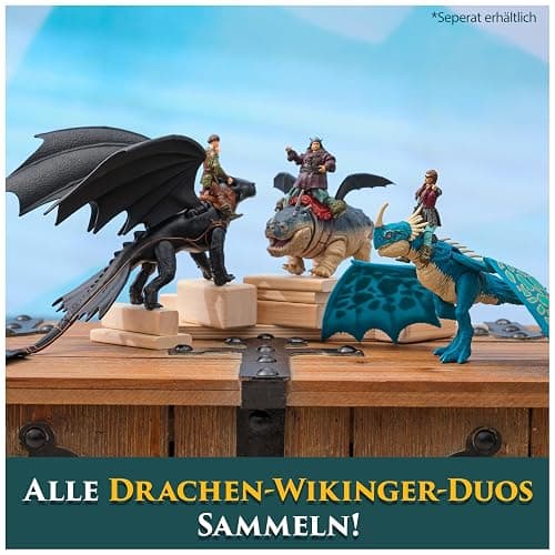 DreamWorks Dragons, How to Train Your Dragon, Deadly Nadder & Astrid, Viking Duo Action Figures, Kids Toys for Boys Ages 4 and up thumbnail 2