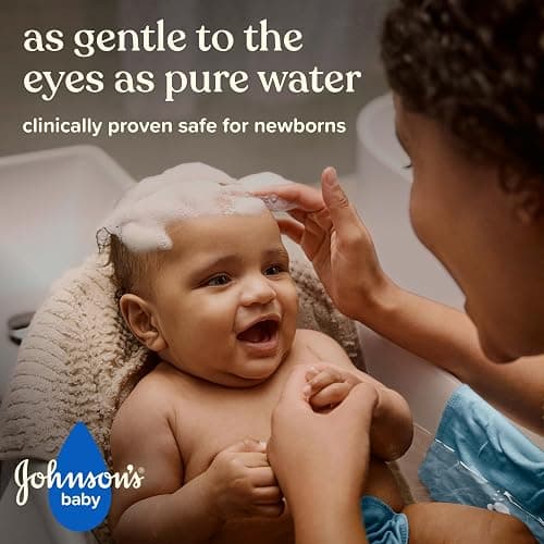 Johnson's Baby Head-To-Toe 2 in 1 Tear Free Wash & Shampoo with Aloe Vera and Vitamin B5, Safe and Gentle for Newborns and Delicate Skin, Hypoallergenic and pH Balanced, 27.1 Fl Oz thumbnail 4