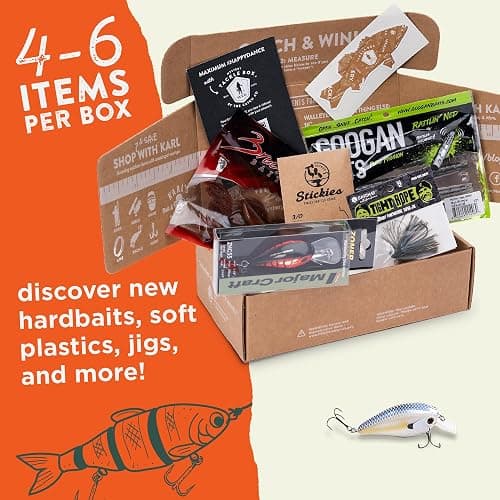 Catch Co Mystery Tackle Box Freshwater Largemouth and Smallmouth Bass Lures Fishing Kit thumbnail 3