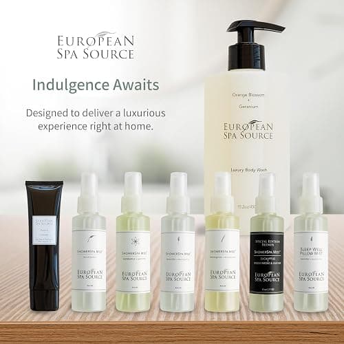 European Spa Source Eucalyptus ShowerSpa Mist Spray for Aromatherapy, At Home Spa Experience, Sinus Congestion Relief, and Tension Relief, 4 fl oz. thumbnail 2