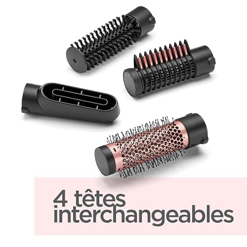 BABYLISS PERFECT FINISH AS126E - Brosse soufflante 1000W - 2 temperatures + Air frais - Fonction ionique - Brosse volume 38mm - AS126E thumbnail 2