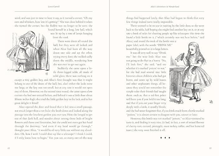 Alice's Adventures in Wonderland and Through the Looking Glass (Masterpiece Library Edition) thumbnail 5