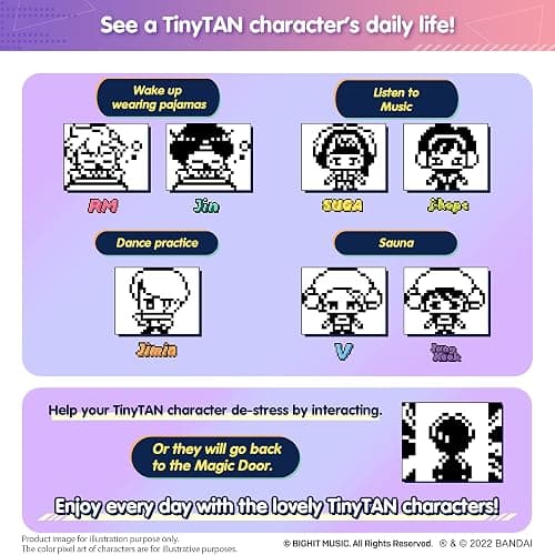 Tamagotchi Nano x TinyTAN - Purple thumbnail 11